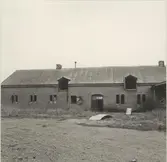 Berga bruksgård.

Ladugård, södra längan, från norr.