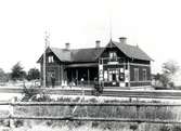 Halltorps station i början av 1900-talet.