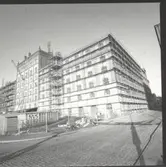 Vid ombyggnaden av Kalmar ångkvarn.