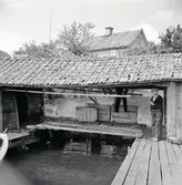 Båthus på Marsö i Misterhult.