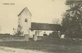Vykort med motiv från Långlöts kyrka.