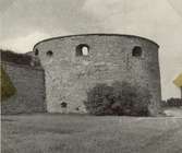 En av postejerna på Kalmar slott.
På vissa plåtar har Martin Olsson klistrat eltejp för att markera hur bilden skulle beskäras i boken.