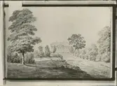 Akvarell av C.J. Linnerhielm 1815.