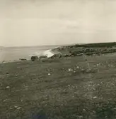 Gravfält vid stenbrottet i Grythamn.