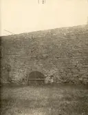 Yttre borggården och vallen på Kalmar slott.