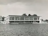Restaurang Slottsholmen efter branden 1950.