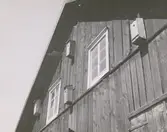 Detalj av gaveln på en byggnad i Visböle.