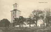 Vykort med motiv från Segerstads kyrka.