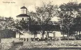 Vykort med motiv från Ventlinge kyrka.