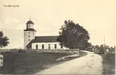 Vykort med motiv från Stenåsa kyrka.