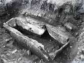 En hällkista ifrån stenåldern i Södra Möckleby.