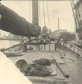 Slup Anna av Borgholm. I Kalmar hamn 1932.