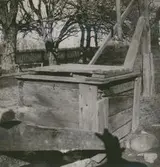 En brunnsöverbyggnad i Ljusås.