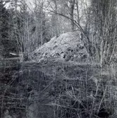 Ruinkulle efter Rumhults masugn och styckebruk.