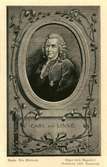 Vykort med porträtt av Carl von Linné.