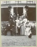 Carl Sundbergs familj på Carlsberg. (Två söner dog unga, i övrigt Anna Von Strussenfelt och Sigrid Hain.)