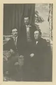 Från vänster: Claes Löfgren, Axel Stålhandske och Gustaf Löfgren.