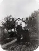 Pihlska gården. August och Charlotta Pihl.