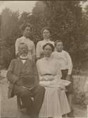 Familjen Nordvik
Nils Johan, Gerda och barnen. Barbro, Gertrud och Harald.