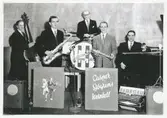 Casper Sjögrens kvintett, från vänster: Ingemar Bennich-Björkman - kontrabas, Kirre Eriksson - tenorsax, Ingemar Fridén - trummor, Göte Sjögren - trumpet, Ebbe Blomstergren - piano.