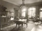 Heminteriör hos bankdirektör Ekstrand 1926.