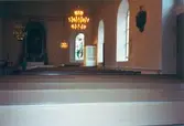 Interiör från långhuset i Kristdala kyrka.