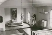 Interiör från Vissefjärda kyrka.