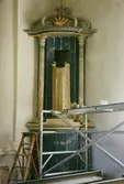 Renovering av Mortorps kyrka.