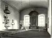 Interiör från Dörby kyrka.