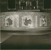 Detalj av altarringen i Slottskyrkan.