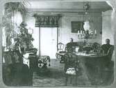 Djursviks herrgård. Salen på övre våningen, cirka 1900.