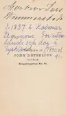 Morbror Lars Wimmerstedt, född 1837 i Kalmar.