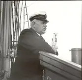 Kapten Jensen på det danska skolskeppet Georg Stage.
