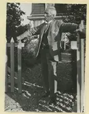 Konstnär Per Ekström. Född 1844, död 1935.