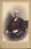 Henry William Tottie, biskop 1900 -1913. Född 1856, död 1913. Kalmarstiftets siste biskop.
Fotot har fungerat som förlaga till det målade porträttet av Tottie.