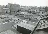 Rivningen inför Domusbygget på Storgatan.