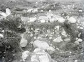 Utgrävning, gamla stadskyrkan 1924.