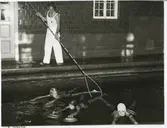 Badmästare Tommy Rimsäter 1945-50.