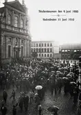 Studentexamen 9 juni 1900/tioårsfesten 11 juni 1910.