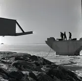 Vy från byggandet av Ölandsbron.