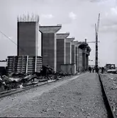 Från byggandet av Ölandsbron.
