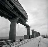Från byggandet av Ölandsbron.