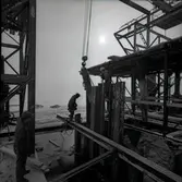 Från byggandet av Ölandsbron.