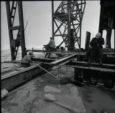 Från byggandet av Ölandsbron.