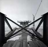 Vy från byggandet av Ölandsbron.