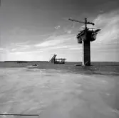 Vy från byggandet av Ölandsbron.