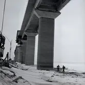 Vy från byggandet av Ölandsbron.