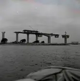 Vy från byggandet av Ölandsbron.