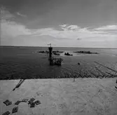 Vy från byggandet av Ölandsbron.