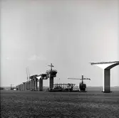 Vy från byggandet av Ölandsbron.